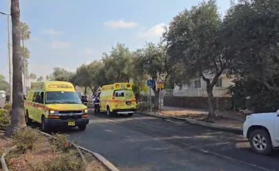 מטח כבד לקצרין: 4 פגיעות ישירות, אדם נפצע בינוני מרסיסים