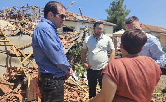 וסרלאוף בקצרין: "מוכרחים להיכנס ללבנון, אין יותר זמן"