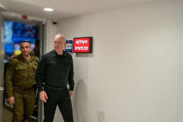 גלנט חותר להסדרה: "מלחמה, לא הדרך המועדפת שלנו"