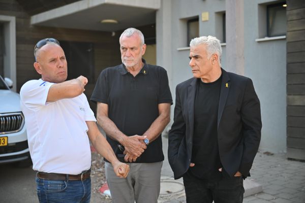 לפיד בגליל העליון: "הצפון נטוש, צריך להחזיר לכאן את הביטחון"