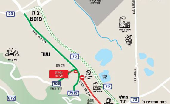 במשך לילה שלם: יציאה מרכזית מחיפה תחסם בשבוע הבא