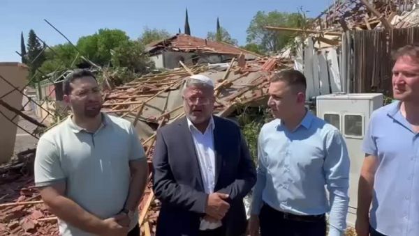 בן גביר בזירת הנפילה בקצרין: "אויב נאצי, צריך לצאת למערכה"