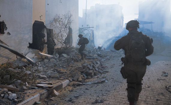 אוגדה 98 הבעירה את עזה: עשרות מחבלים חוסלו