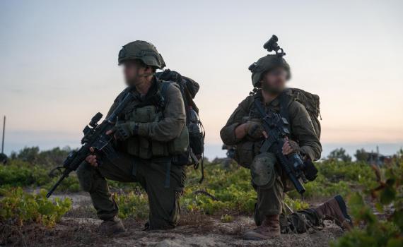 הלחימה בעזה: צה"ל תקף במרחב ממנו ירו לכיסופים