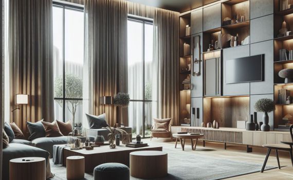 וילונות לסלון: כיצד לשמור על הפרטיות בזמני המודרני