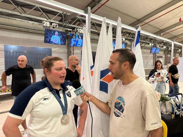 רז הרשקו לסרוגים: "המדליה היא של כל העם שלנו"