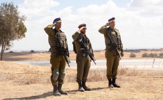 שנה לאחר נפילתו של אל"מ אסף חממי: מפקד חדש לחטיבה הדרומית