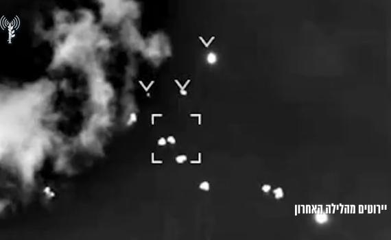 מרהיב: תיעוד חלק מעשרות היירוטים הלילה בצפון