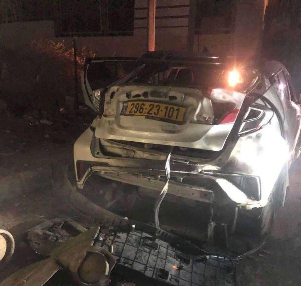 תאונת עבודה: מכונית תופת התפוצצה באל פרעה