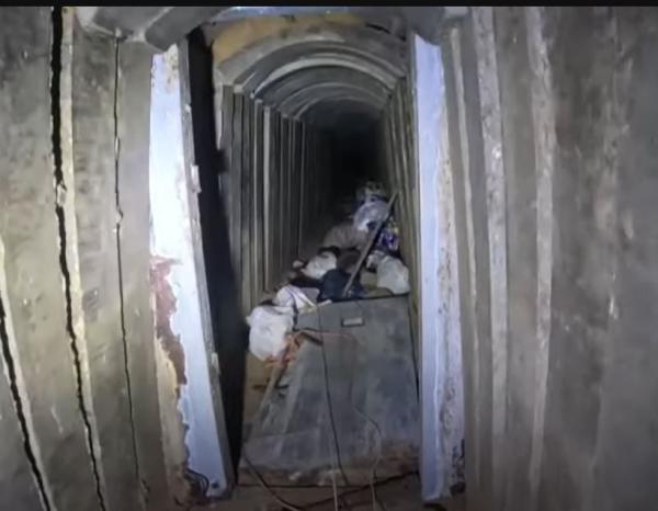 סמוך לגבול עם מצרים: זה מה שמצאו הלוחמים במנהרה בעזה