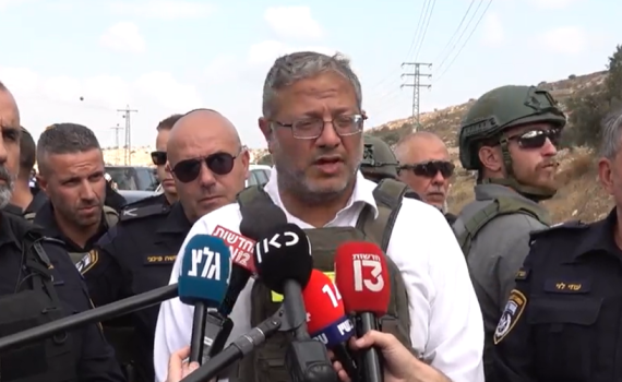 בן גביר: "מי שמאשים את הממשלה, מהדהד את תעמולת החמאס"