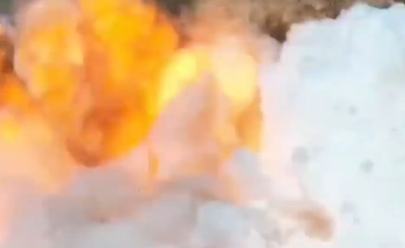 פיצוץ עצום: צפו בנטרול רכב התופת בעטרת