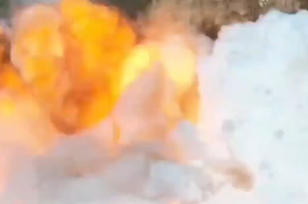 פיצוץ עצום: צפו בנטרול רכב התופת בעטרת