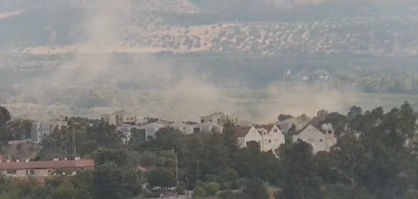 חיזבאללה ירה 65 רקטות לקריית שמונה