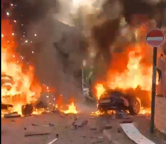 2 פגיעות ישירות בקריית ביאליק: שלושה פצועים במקום