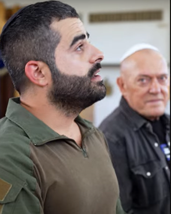 בביה"כ בעוטף: הצעד המרגש של משה כורסיה שלומי שבת ונויפלד