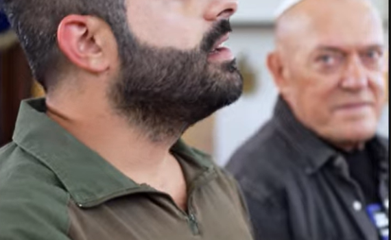 בביה"כ בעוטף: הצעד המרגש של משה כורסיה שלומי שבת ונויפלד