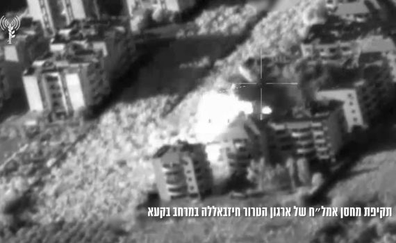 במהלך הלילה: צה"ל תקף כ-75 מטרות בלבנון