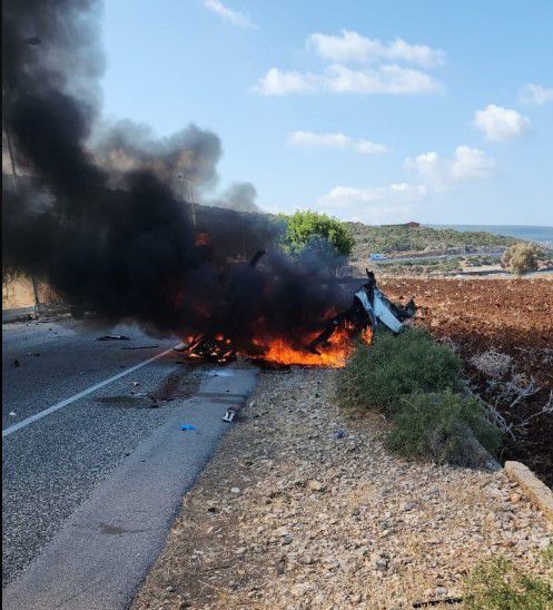 הלחימה נמשכת: כלי טיס תקף רכב בדרום לבנון