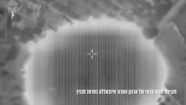 המשגר ממנו בוצע הירי לעכו הושמד: צפו בתקיפות צה"ל בלבנון