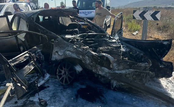 תאונה קשה סמוך לאיתמר: ילד בן 3 במצב קשה