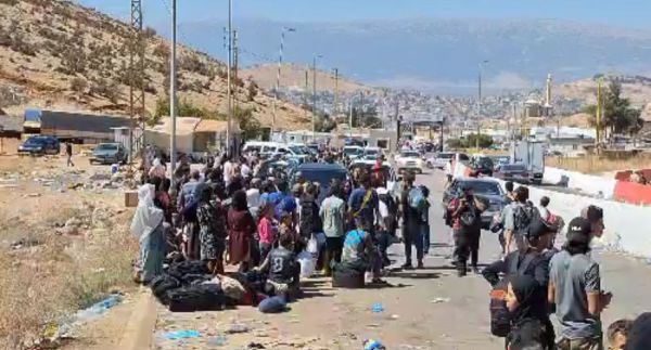 נהירת הפליטים מלבנון נמשכת "צפויים להיות מעל למיליון". צפו