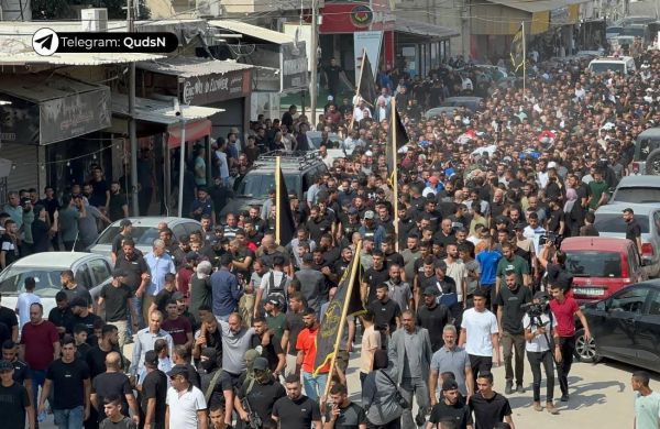 עשרות חמושים בג'נין בהלוויות המחבלים שחוסלו. צפו