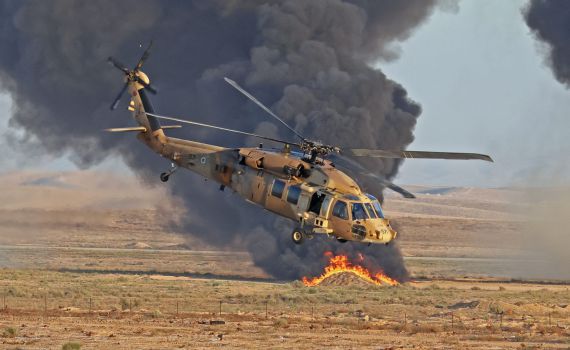 הותר לפרסום: מסוק חילוץ התרסק ליד רפיח; 2 לוחמים נהרגו