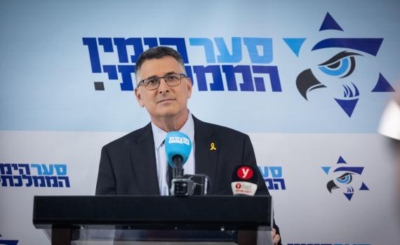 סער מתייחס לאירועים בסוריה: "לא נאפשר איום בגבול"