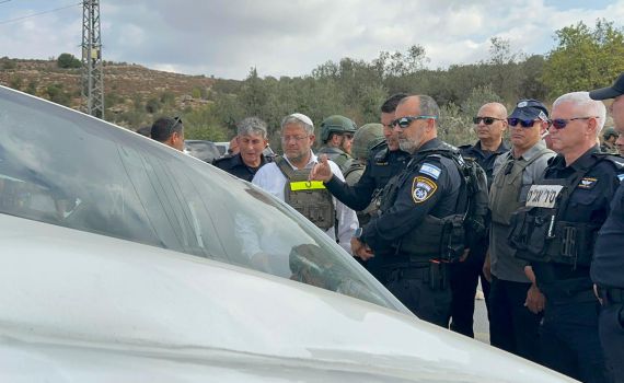 בן גביר: הזכות לחיים גוברת על חופש התנועה של הפלסטינים