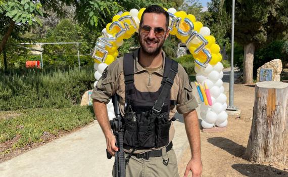 עברנו טראומה, צריך להעניק ביטחון: מילואים במוסד החינוך בעוטף