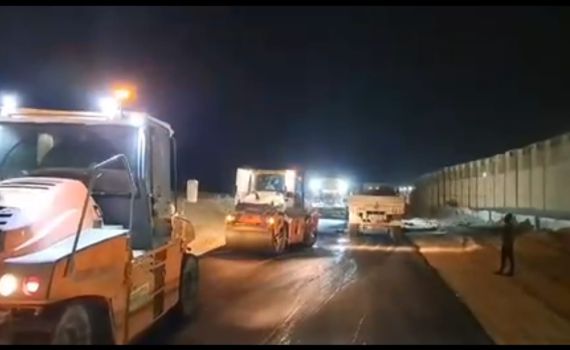 למרות הלחץ הבינלאומי: צה"ל סולל כביש על ציר פילדלפי