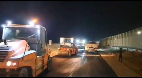 למרות הלחץ הבינלאומי: צה"ל סולל כביש על ציר פילדלפי