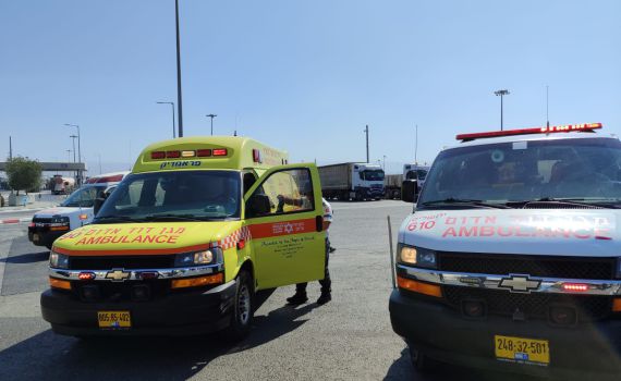 רוכב טרקטורון נפצע באורח בינוני לאחר שהחליק ליד נחל השופט