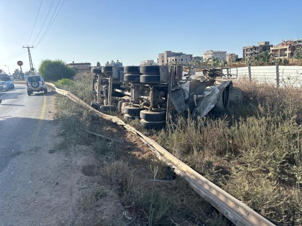 בן 25 נפצע באורח קשה בתאונה ליד ג'לג'וליה