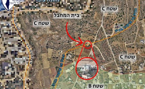 ביתו של המחבל מהפיגוע בבנימין – מבנה לא חוקי שטרם נהרס