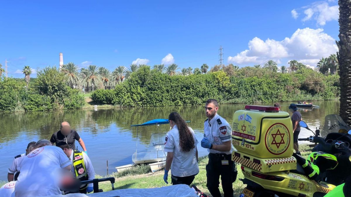 הדופק חזר: גבר כבן 67 במצב קשה לאחר שטבע בירקון