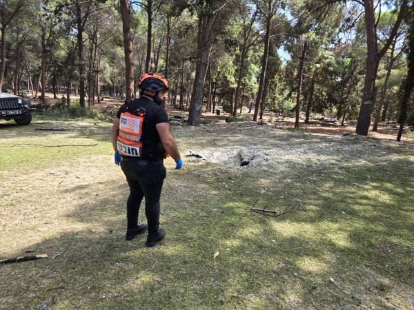 אזעקות ביקנעם, בכרמל ובעמקים, פצוע מרסיסים במגידו