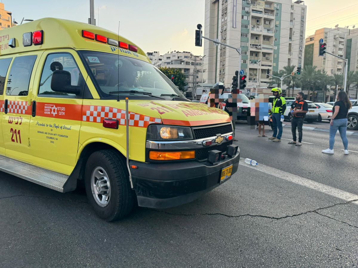 אשדוד: רוכב קורקינט נפגע מרכב, מצבו קשה