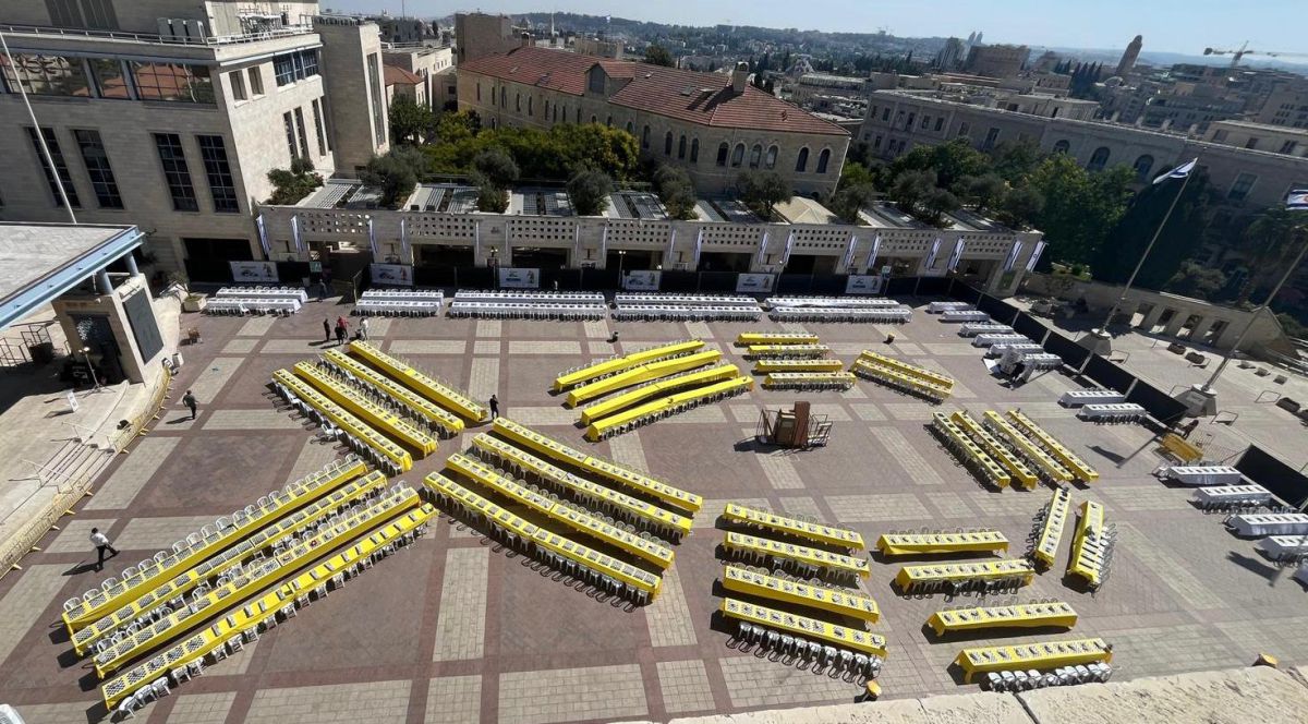 נשבר השיא: 1,004 שחמטאים במייצג מיוחד לשחרור החטופים