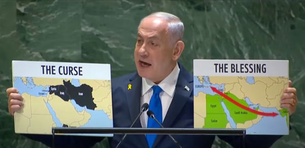 נתניהו באו"ם: "ישראל צריכה להביס את חיזבאללה בלבנון"