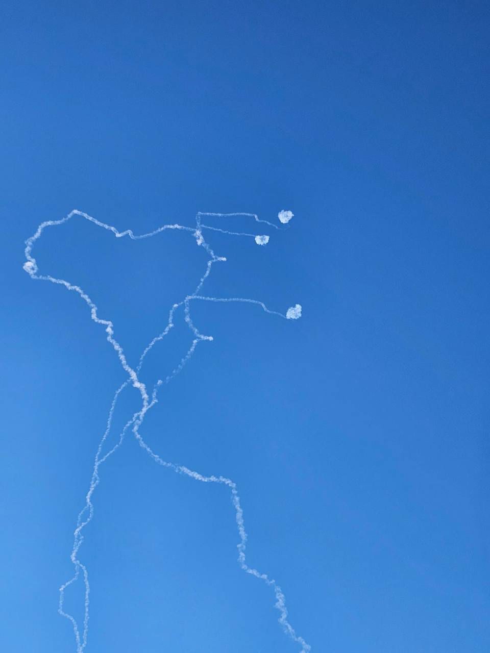 20 שיגורים מלבנון: יירוטים בצפת וחצור