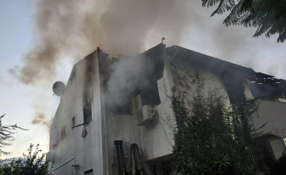 אסון בהרצליה: אדם נהרג כתוצאה משריפה בבית פרטי