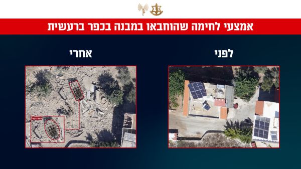צה"ל חושף: כפרים שלמים בלבנון הפכו לאתרי שיגור