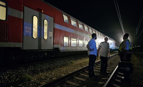 אדם נהרג מפגיעת רכבת בזכרון יעקב, תנועת הרכבות הופסקה