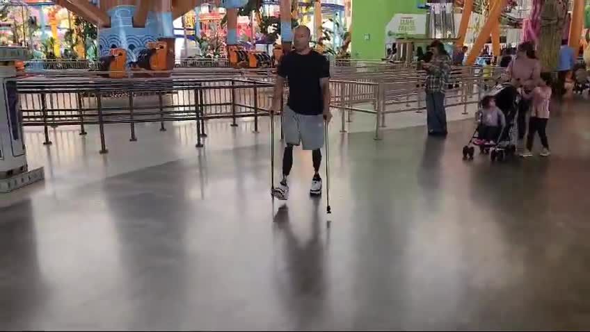 נס: אלישע מדן שנפצע אנוש בעזה שוב הולך. צפו בתיעוד