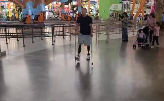 נס: אלישע מדן שנפצע אנוש בעזה שוב הולך. צפו בתיעוד