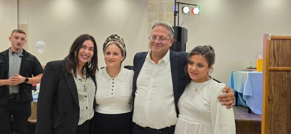 ברנז'ה: בכירי המשטרה והקואליציה בבת מצווה של בן גביר