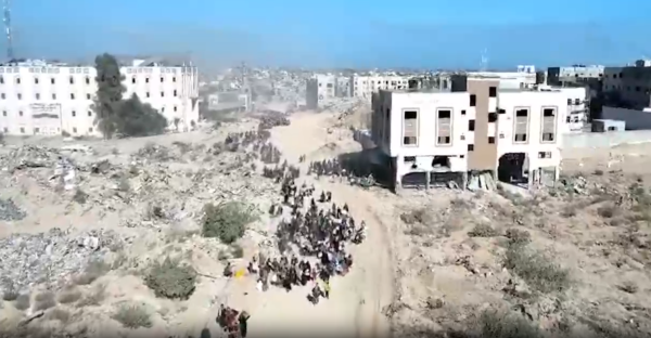 יציאת ג'באליה: מעל 20,000 עזתים התפנו, 150 מחבלים נכנעו