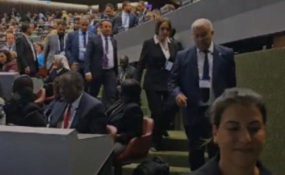 חברי פרלמנט ערבים השתוללו וצעקו לעבר הח"כים: "רוצחים" | צפו